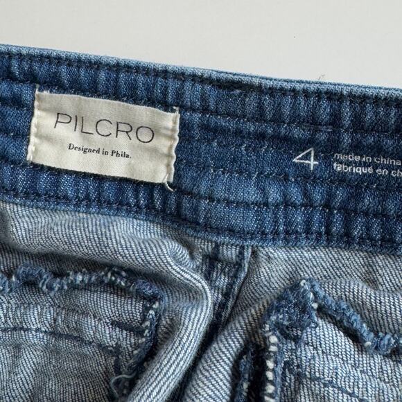 Anthropologie Pilcro Utility Denim Skirt with‎ Split Hem Women’s Size 4 - Picture 8 of 10
